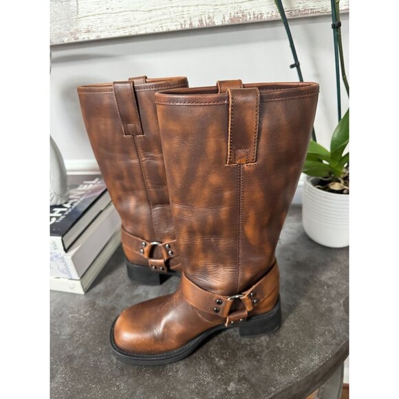 ROC Brown Boots Racer Size 37 7 - Picture 7 of 9